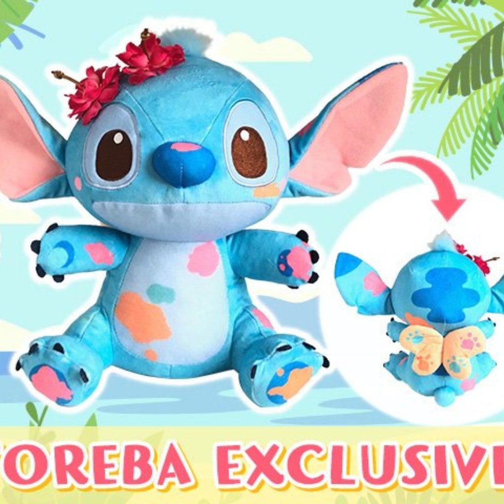 Disney Exclusive Stitch in Butterfly Form Plush